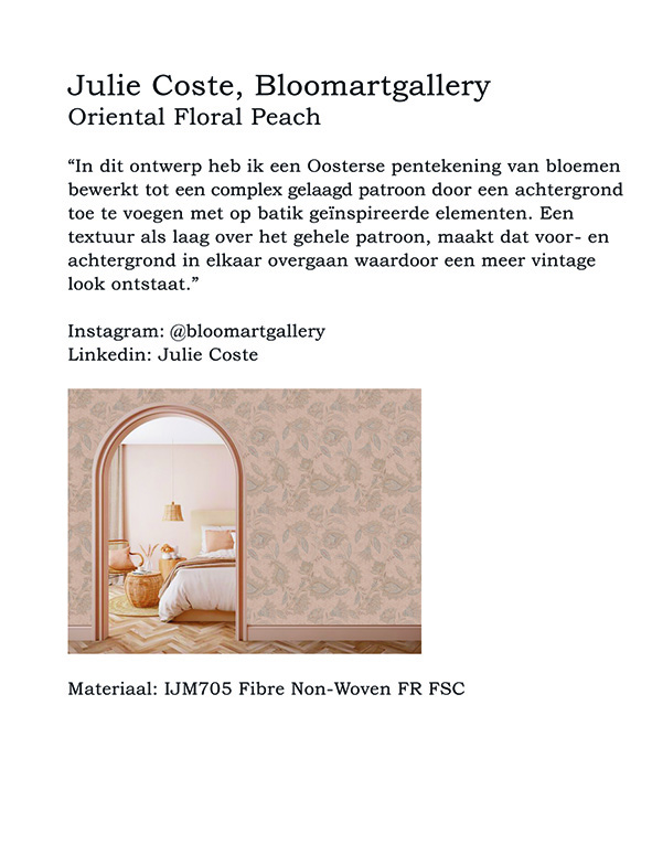 Oriental Florals Peach